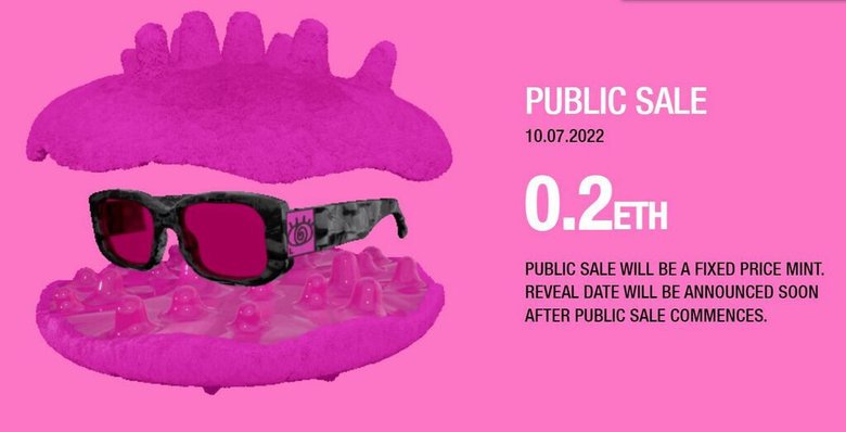 Цифровые очки от коллаборации Eyewear Label A. Society и андеграундного художника Lousy на маркетплейсе WEAR (Фото: asocietyxlousy.wear-nft.com)