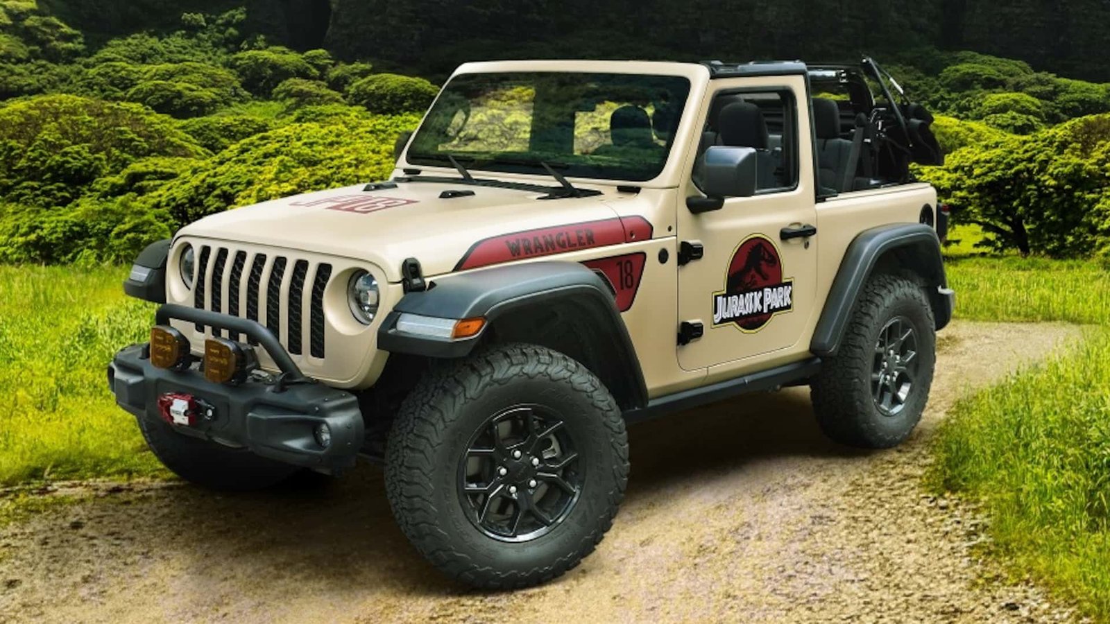 Jeep отмечает 30-летие «Парка Юрского периода» особой серией