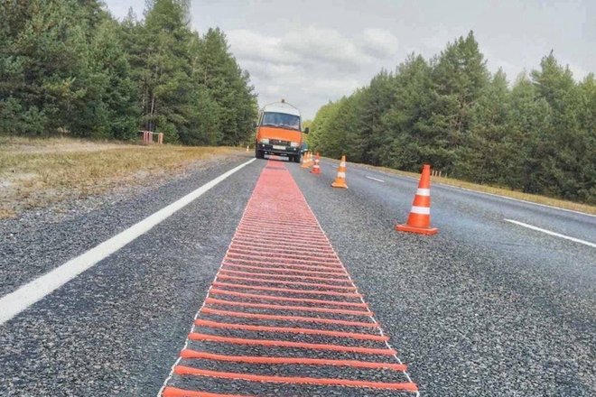 Музыкальная дорога в Гомельской области