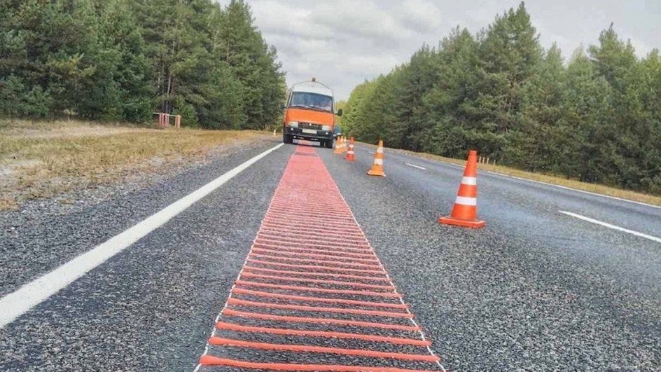 Музыкальная дорога в Гомельской области