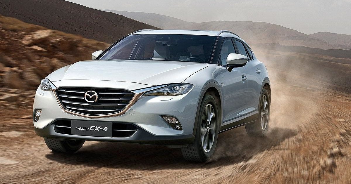 The Mazda CX-4 crossover coupe appeared in Russia