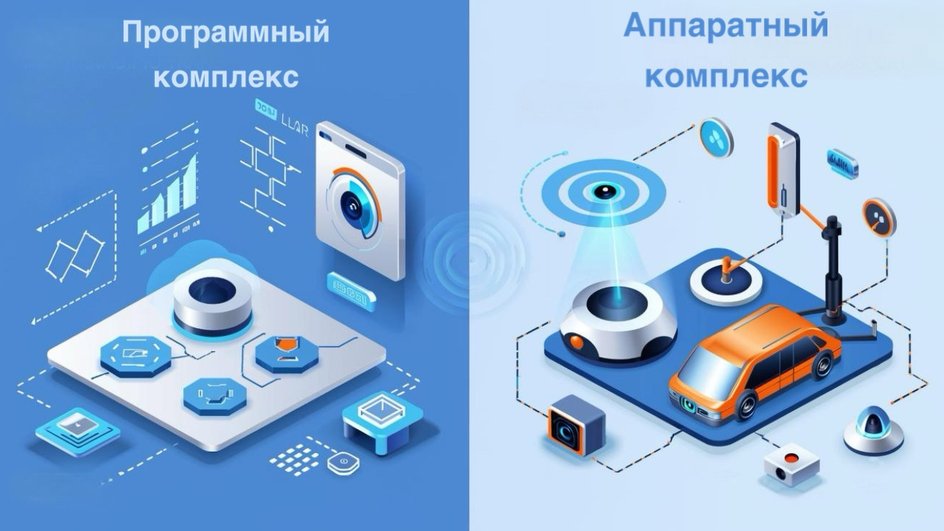 Технология автономного транспорта включает в себя два комплекса Технология автономного транспорта включает в себя два комплекса