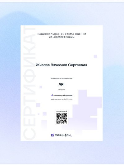 образец сертификата IT-компетенций образец сертификата IT-компетенций