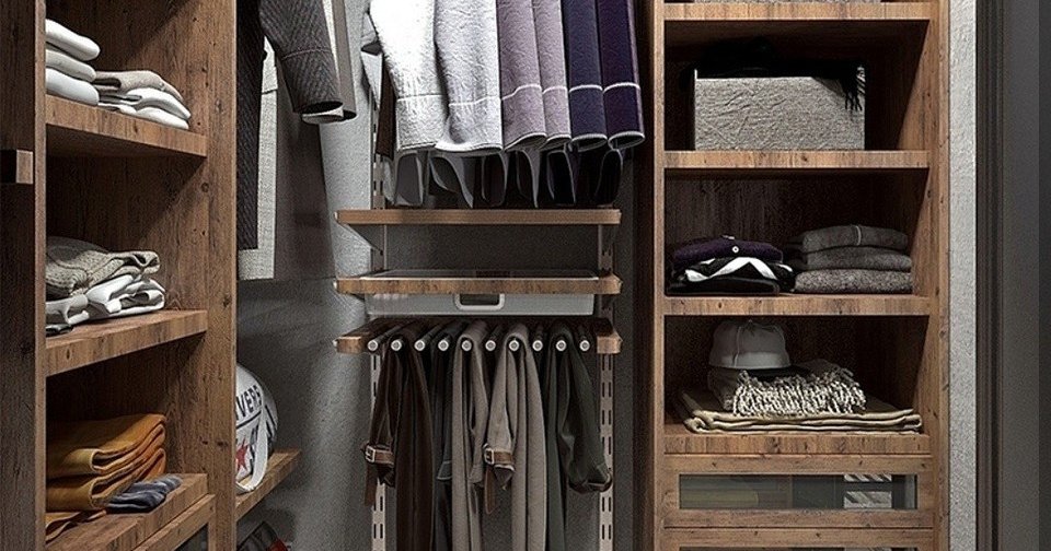 Как сделать гардеробную в маленькой комнате: 12 нюансов — INMYROOM