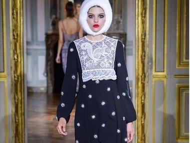 Slide image for gallery: 5427 | Показ коллекции Модного дома Ulyana Sergeenko Couture получился ярким и интересным