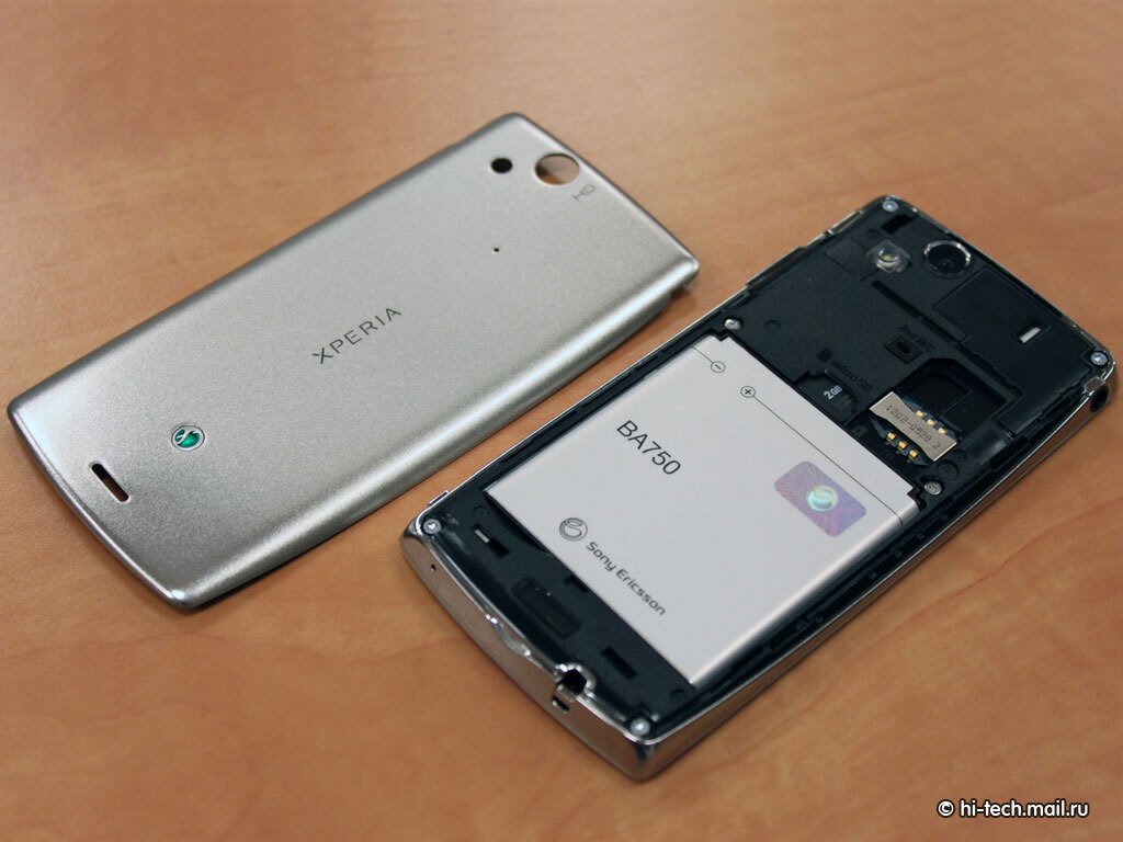 Предварительный обзор Sony Ericsson Xperia arc. Самый стильный Android -  Hi-Tech Mail.ru