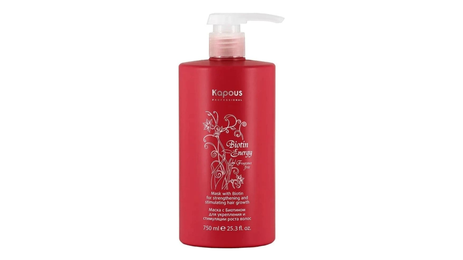 Маска для роста волос фирмы KAPOUS PROFESSIONAL серия Biotin Energy Маска для роста волос фирмы KAPOUS PROFESSIONAL серия Biotin Energy