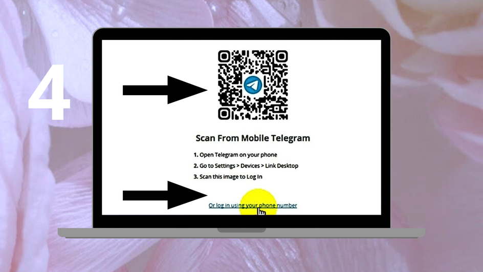 Вход в Telegram через компьютер
