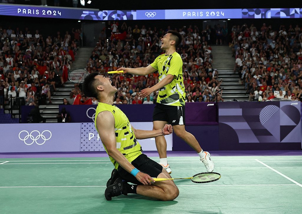 Бадминтонисты из Китайского Тайбэя выиграли золото Олимпиады, обыграв китайцев в финале