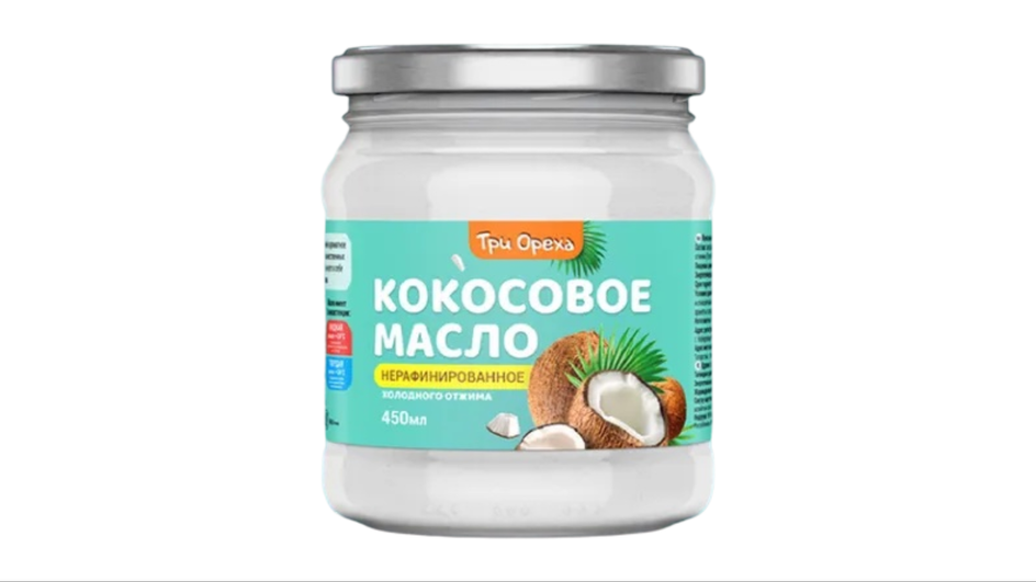 Кокосовое масло фирмы Три ореха Кокосовое масло фирмы Три ореха