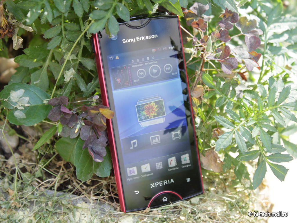 Обзор Sony Ericsson Xperia Ray: самый тонкий Android - Hi-Tech Mail.ru