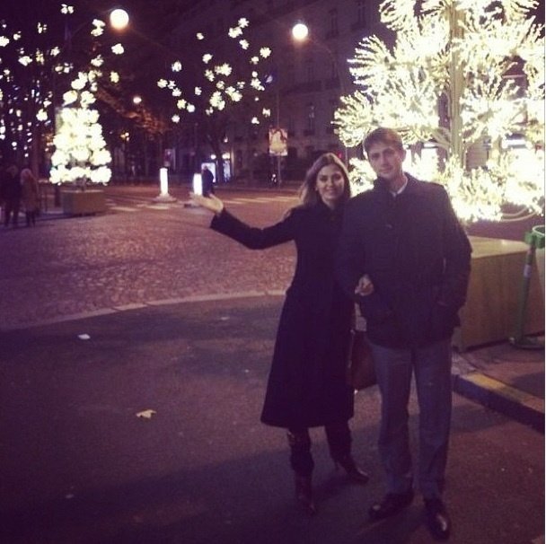 Виктория Боня и Алекс Смерфит в Париже
