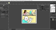 Создание мема в GIMP