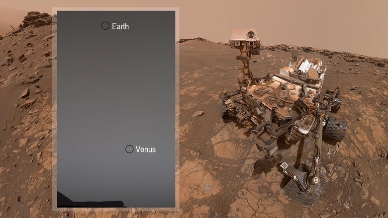 Фотографии с поверхности Марса, марсоход Curiosity