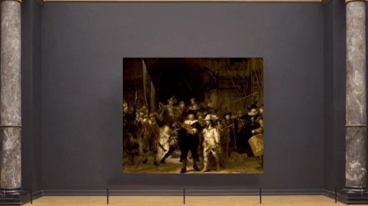 Компьютер помог восстановить легендарную картину Рембрандта