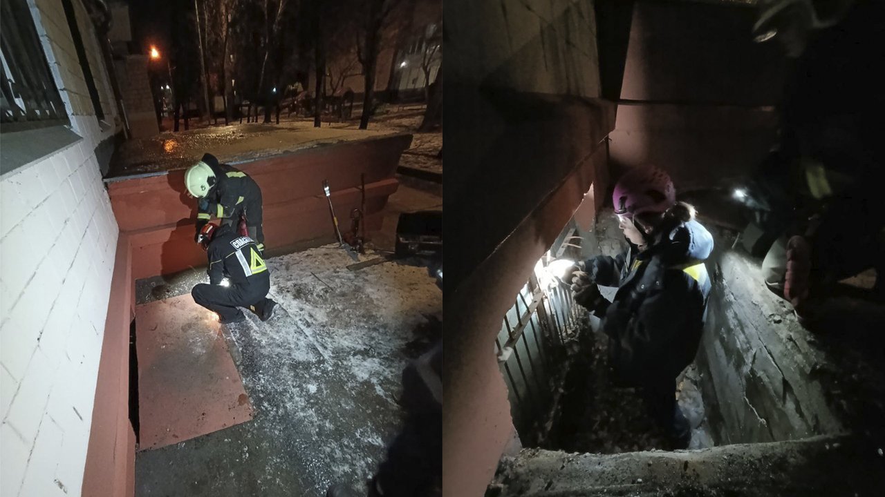 В Москве спасли кошку, которая оказалась «за бортом» В Москве спасли кошку, которая оказалась «за бортом»