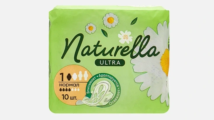 Гигиенические прокладки для месячных фирмы Naturella серии Ultra Camomile Normal Гигиенические прокладки для месячных фирмы Naturella серии Ultra Camomile Normal