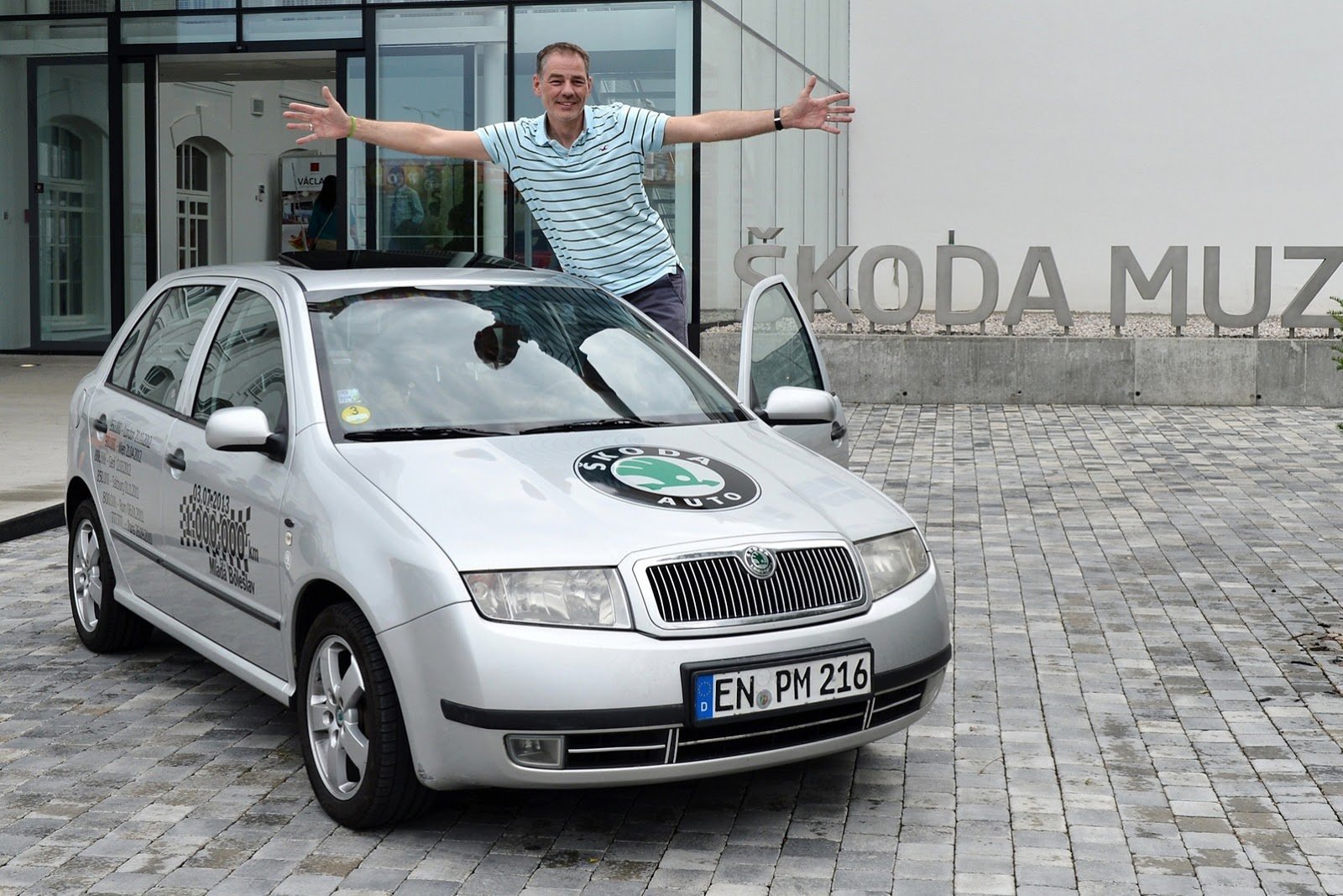 Немец проехал на Skoda Fabia миллион километров