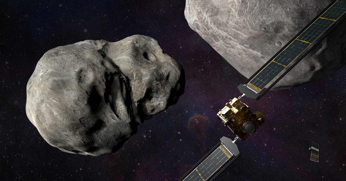Зонд DART получил геологические данные о строении древних астероидов