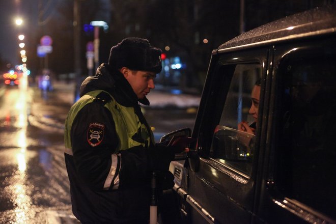 Профилактический рейд ГИБДД Москвы «Нетрезвый водитель»