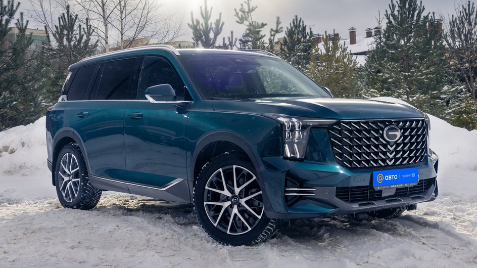 Китайский внедорожник фирмы GAC модели GS8 Китайский внедорожник фирмы GAC модели GS8