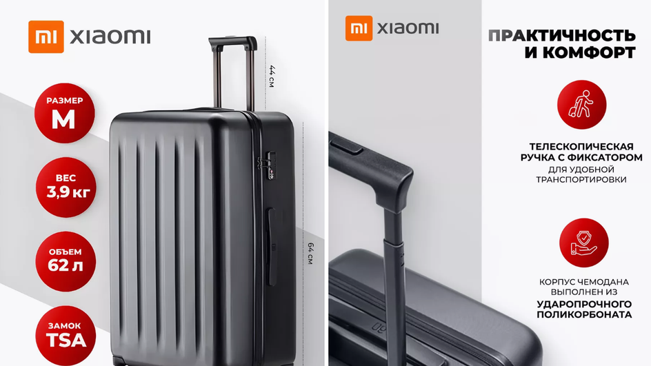 Чемодан Xiaomi