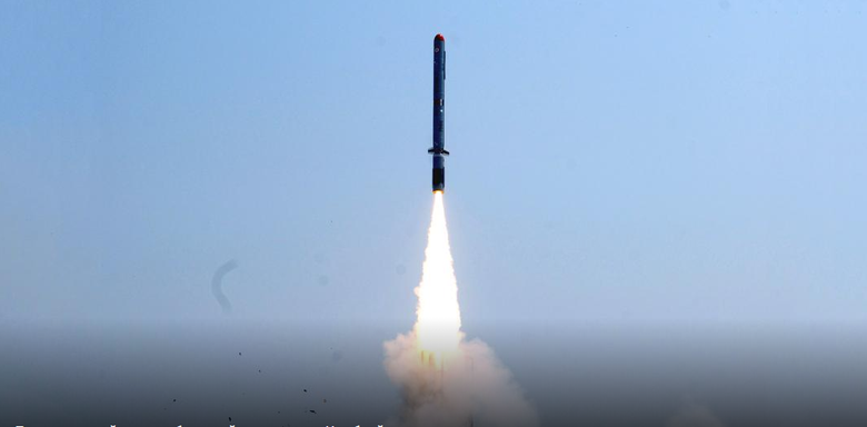 Пуск крылатой ракеты большой дальности «Нирбхай» Фото: commons.wikimedia.org/Ministry of Defence, Government of India