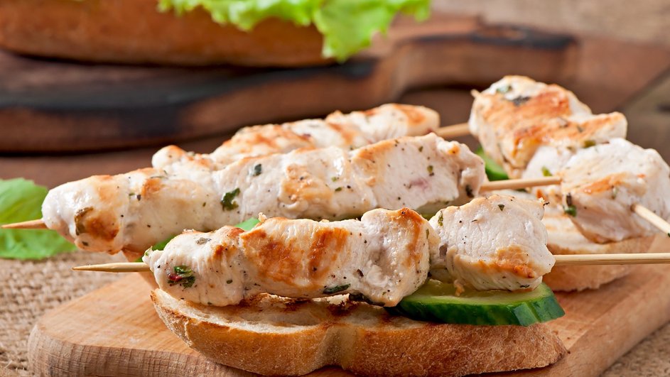 куриный шашлык куриный шашлык