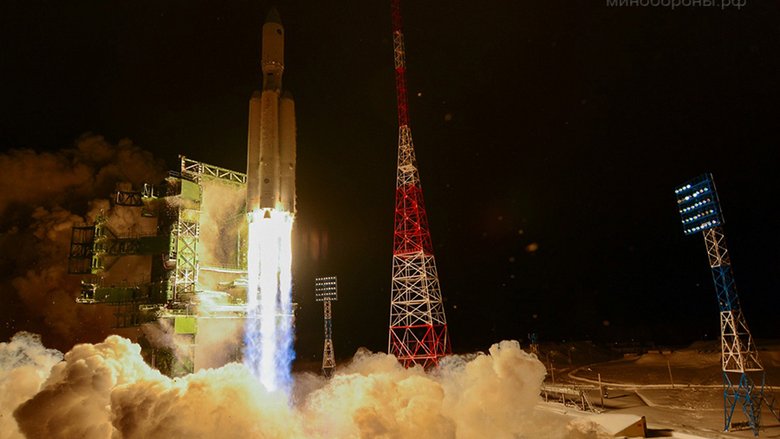 Первый и единственный пуск ракеты-носителя тяжелого класса «Ангара-А5». Фото: РИА Новости