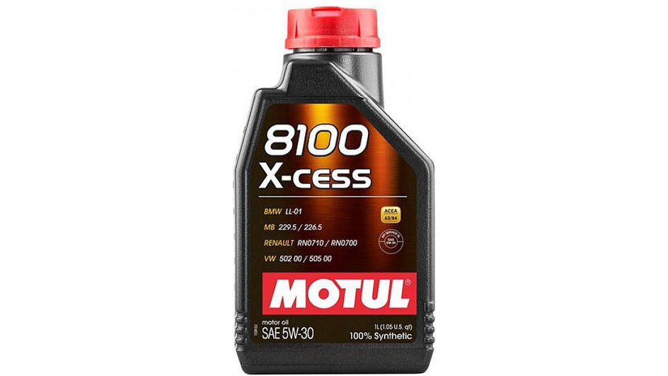 Моторное масло MOTUL 8100 X-clean+ 5W-30