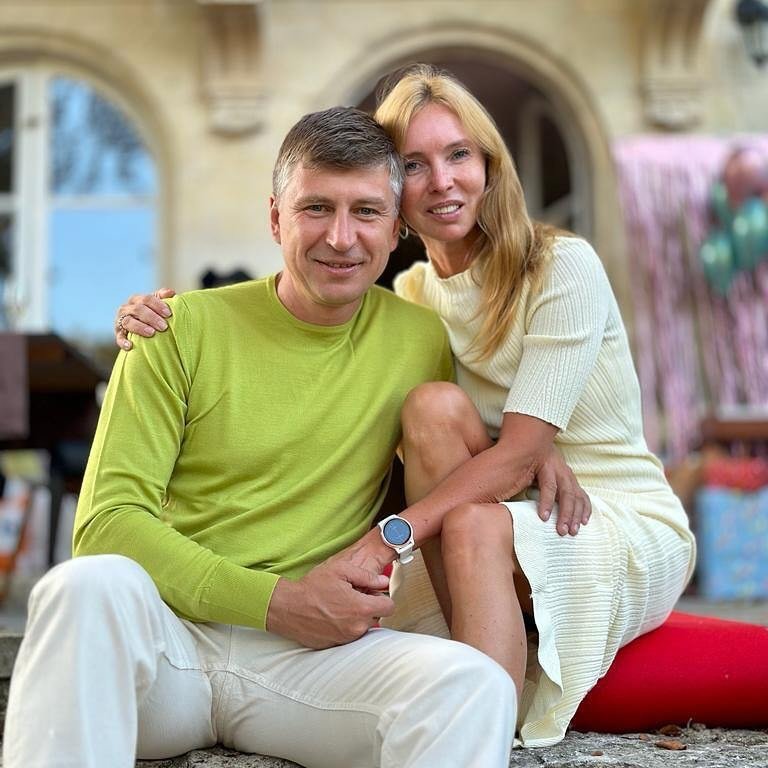 Алексей Ягудин с женой Алексей Ягудин с женой