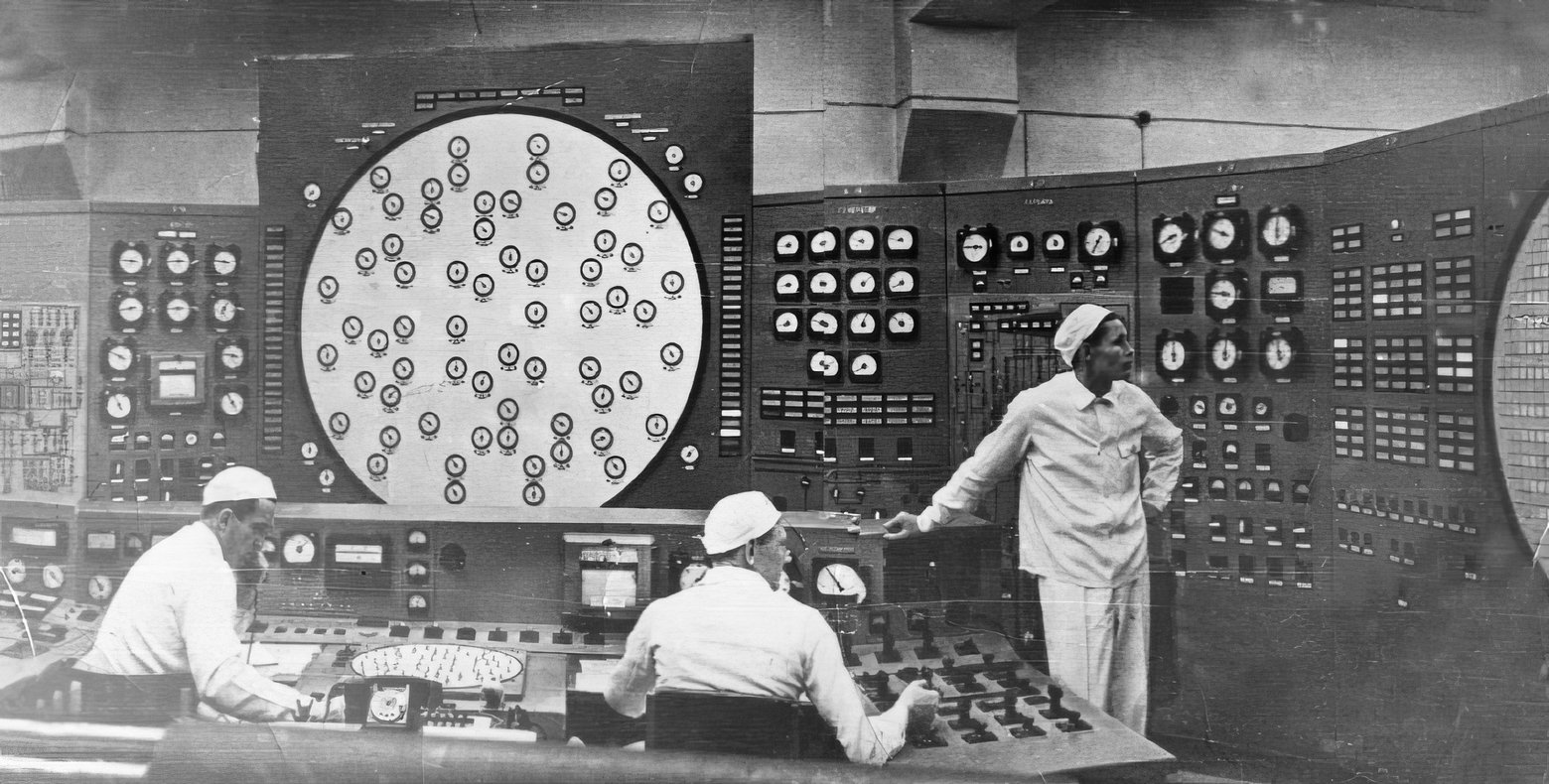 Открытие аэс. АМБ-100 реактор. Белоярская АЭС АМБ-100. Обнинская АЭС БЩУ. Обнинская АЭС 1954.