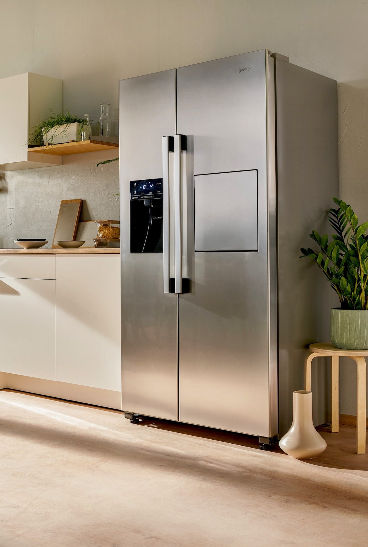 Холодильник side by side gorenje nrs9182vxb1