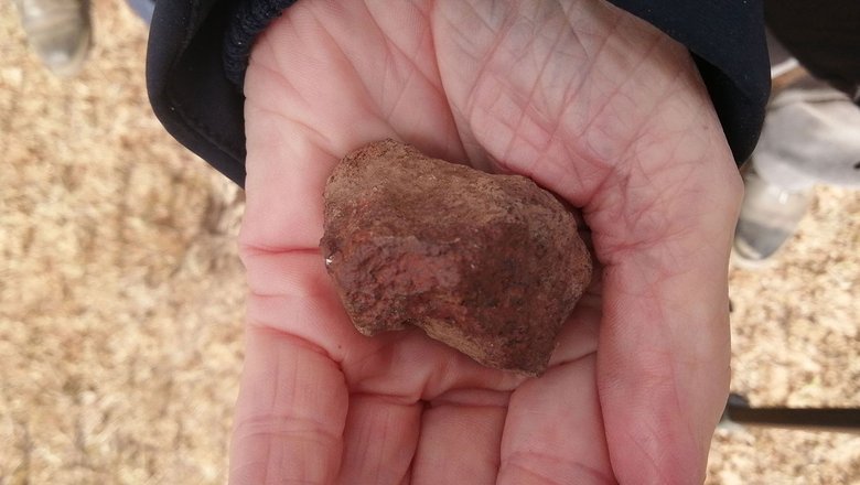 Изучение образца поможет ученым восстановить картину падения метеорита на Землю.