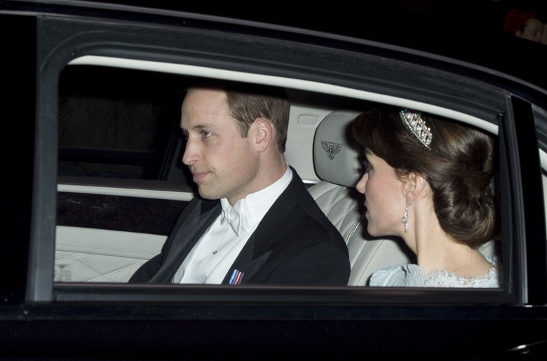 Кейт и Уильям посетили торжественный вечер в Лондоне