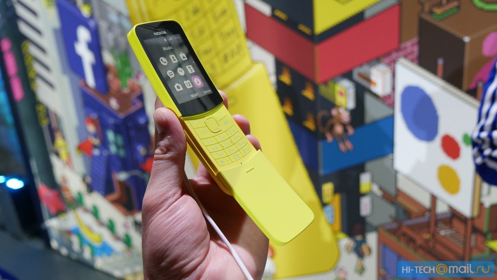 Легендарный Nokia 8110 с 4G появился в России. Цена - Hi-Tech Mail.ru