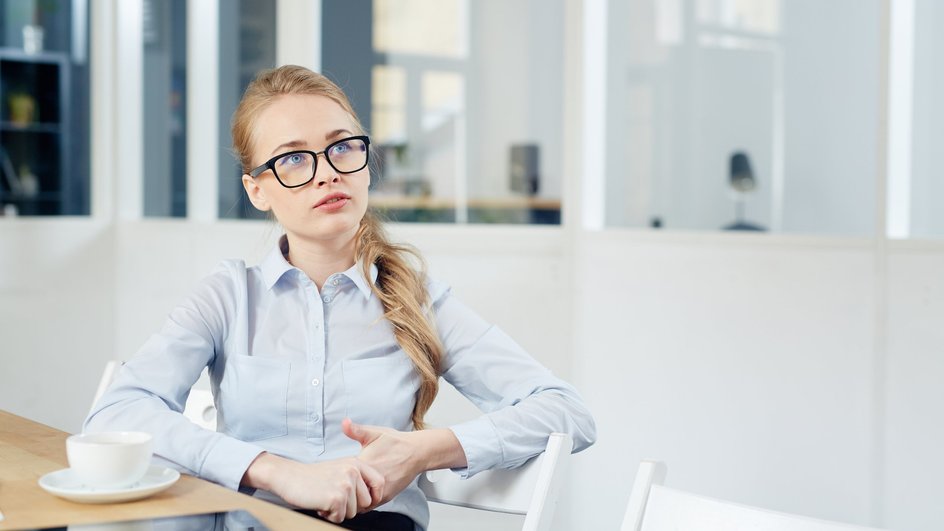 Девушка на работе Девушка на работе