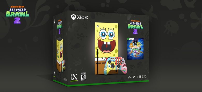 Комплект Xbox Series X — Nickelodeon All-Star Brawl 2 Special Edition