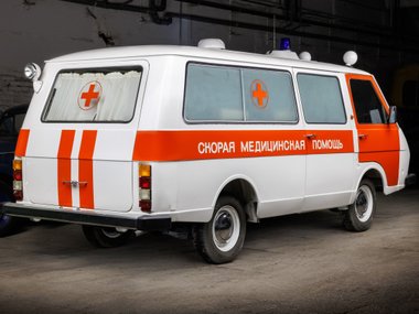 Музей транспорты Москвы восстановил РАФ-22031 Музей транспорты Москвы восстановил РАФ-22031