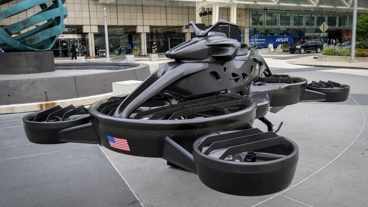 Летающий мотоцикл Hoverbike s3