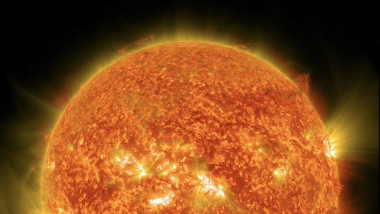 Одно из самых четких изображений Солнца, которое сделали в NASA. Фото: NASA