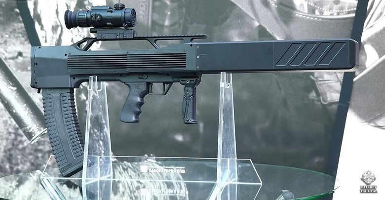 Внешний вид ружья ЛПД-802. Фото: Lazarev Tactical / YouTube