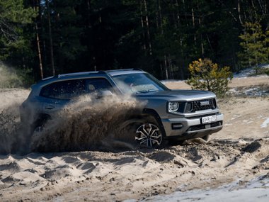 Тест-драйв Haval H7 по бездорожью