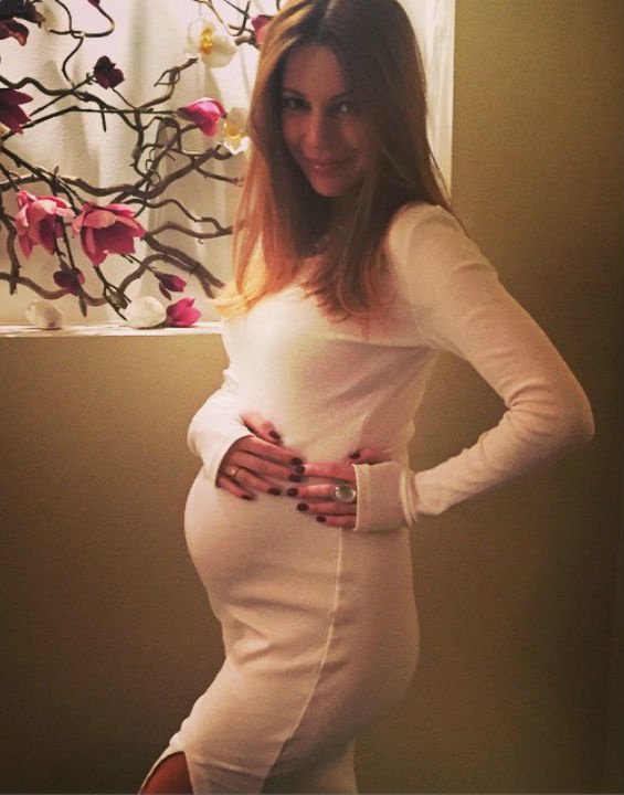 Наталья подтвердила свою беременность в конце февраля
