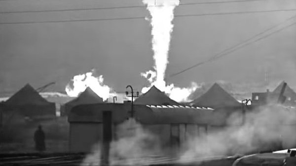Фильм «Тушение газового факела Урта-Булак ядерным взрывом», 1966