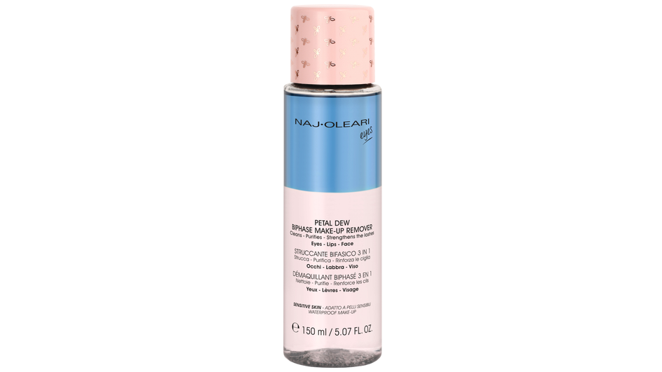 Двухфазное средство для снятия макияжа фирмы Naj Oleari серии Petal Dew Biphase Make-Up Remover Двухфазное средство для снятия макияжа фирмы Naj Oleari серии Petal Dew Biphase Make-Up Remover
