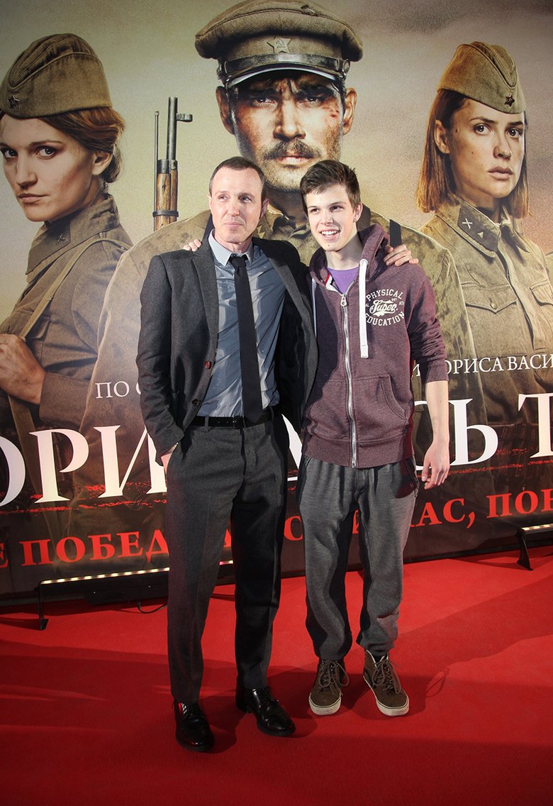 Игорь Верник с сыном