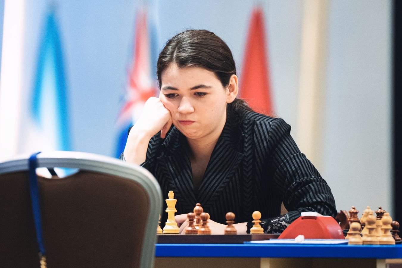 Александра Горячкина потерпела первое поражение на турнире претенденток