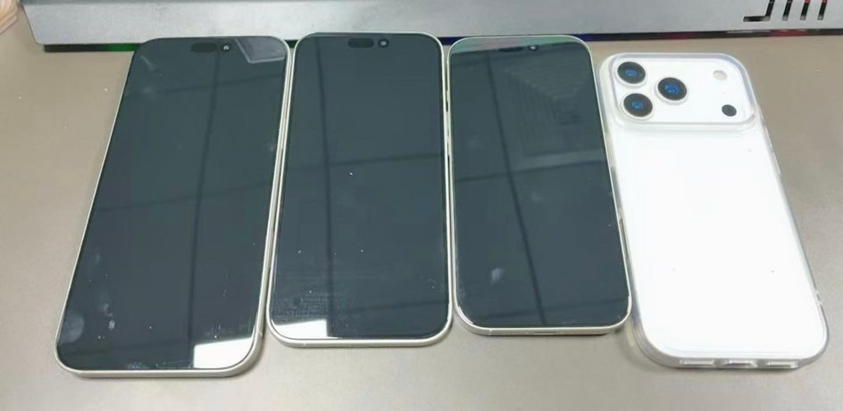 предполагаемый внешний вид всех устройств линейки iPhone 17 предполагаемый внешний вид всех устройств линейки iPhone 17