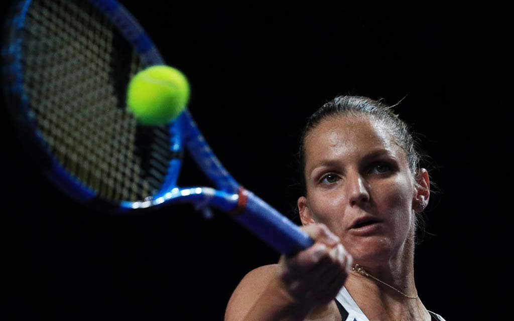 Плишкова вышла в полуфинал теннисного турнира в Риме